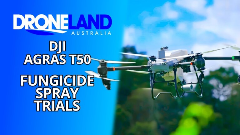 Vineyard Spray Trials With The DJI Agras T50