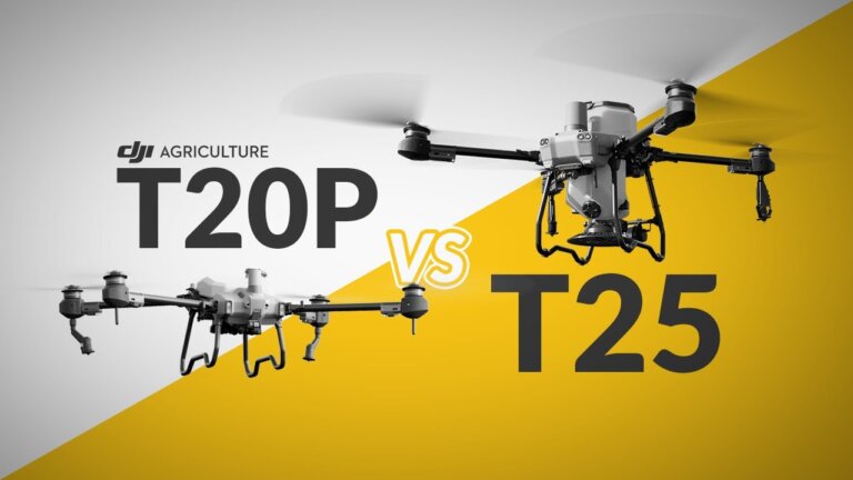 DJI Agras T20P vs. T25