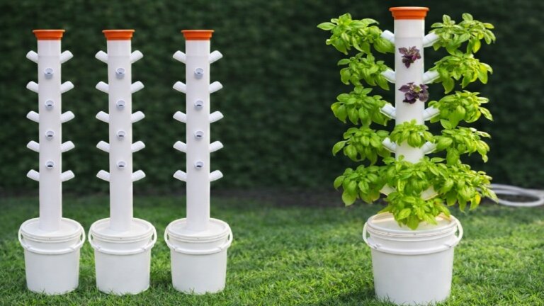 Build Your Own Vertical Hydroponic Tower | No Pots, More Plants
