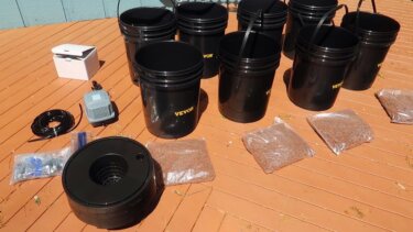 DWC水耕栽培キットの組立手順｜8バケツ型でトマトを屋外栽培