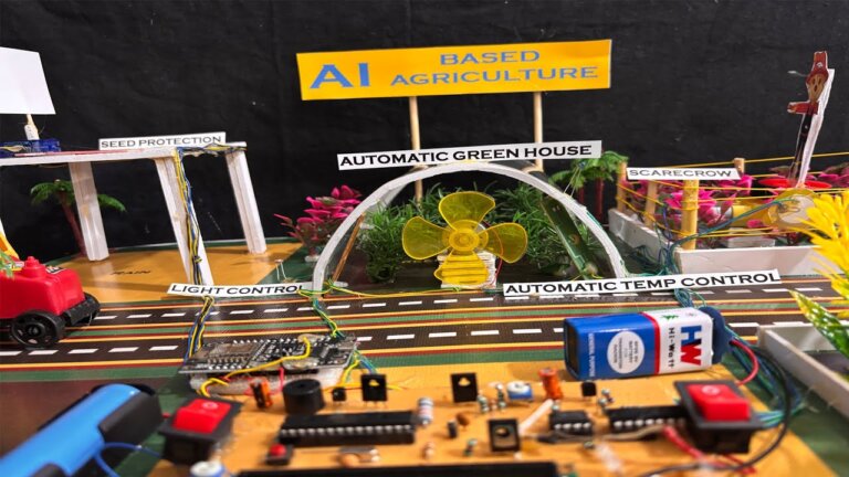 AI Based Smart agriculture Model | Future Agriculture Model | Smart Agriculture using Arduino IOT
