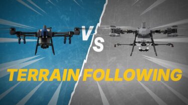 DJI T100とEA Vision J150の比較｜急傾斜地での散布性能とバッテリー効率