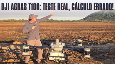 DJI Agras T100の散布性能検証｜1フラット6ヘクタールとバッテリー残量の関係