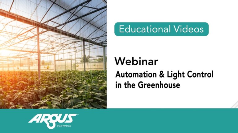 Webinar - Automation & Light Control in the Greenhouse