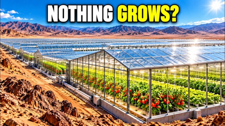 China Built a City of Greenhouses in a Place Where Nothing Should Grow