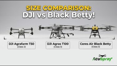 DJI T100とT50のサイズ比較｜大型農業ドローン導入時の機体選定と周辺設備
