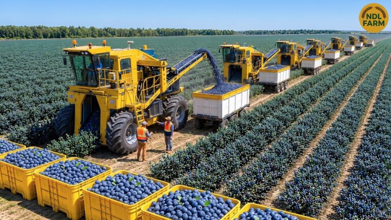 Inside the World's Most Advanced Mega Farms – Thousands of Agricultural Machines Working Nonstop